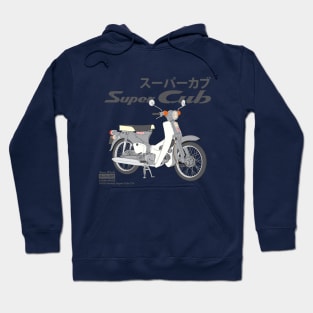 The classic 1970's Honda Super Cub C70 Hoodie